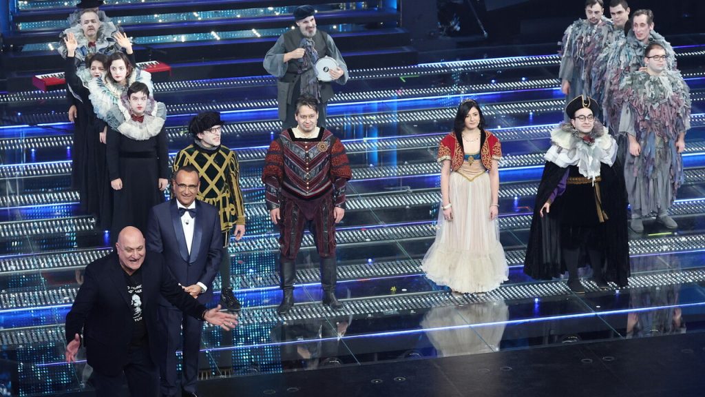 SANREMO 2025 – “Il Teatro Patologico ha portato il tema della disabilità al teatro Ariston
