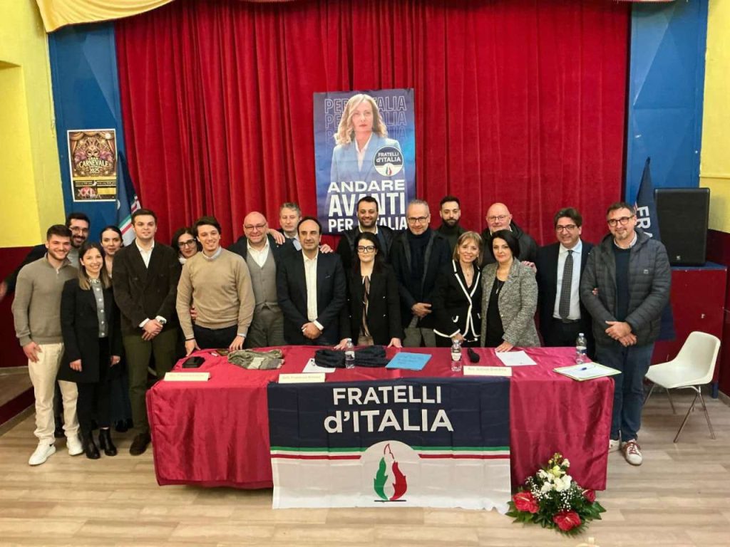 FRATELLI D’ITALIA – Eletti i nuovi presidenti dei circoli di Naso, Brolo, Patti, Librizzi e San Piero Patti