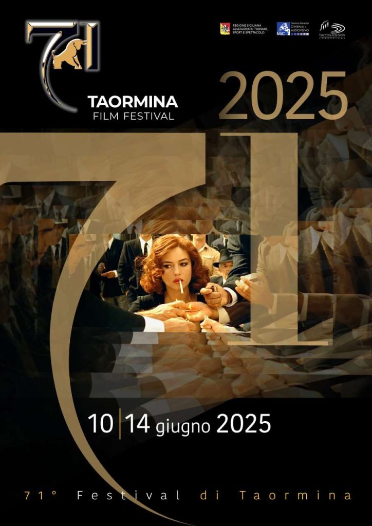 TAORMINA FILM FEST 2025 – C’è il manifesto ufficiale della rassegna
