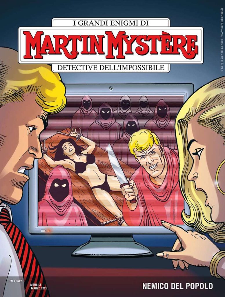 FUMETTI – In edicola Martin Mystère “Nemico del popolo”: intelligenza artificiale e deficienza umana, un binomio terribile