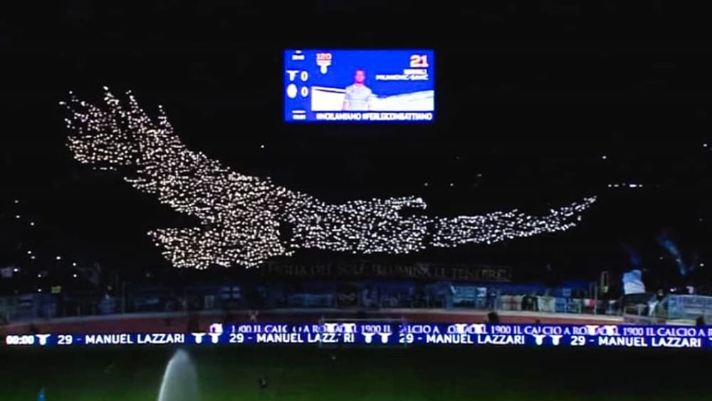CURVE – L’aquila della Lazio batte tutti