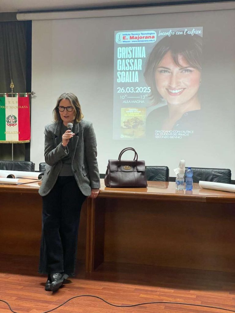 MILAZZO – Majorana, un incontro d’autrice per plasmare il futuro