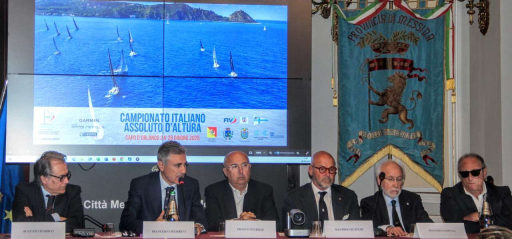 VELA D’ALTURA – Capo d’Orlando ospiterà il Campionato Italiano Assoluto 2025