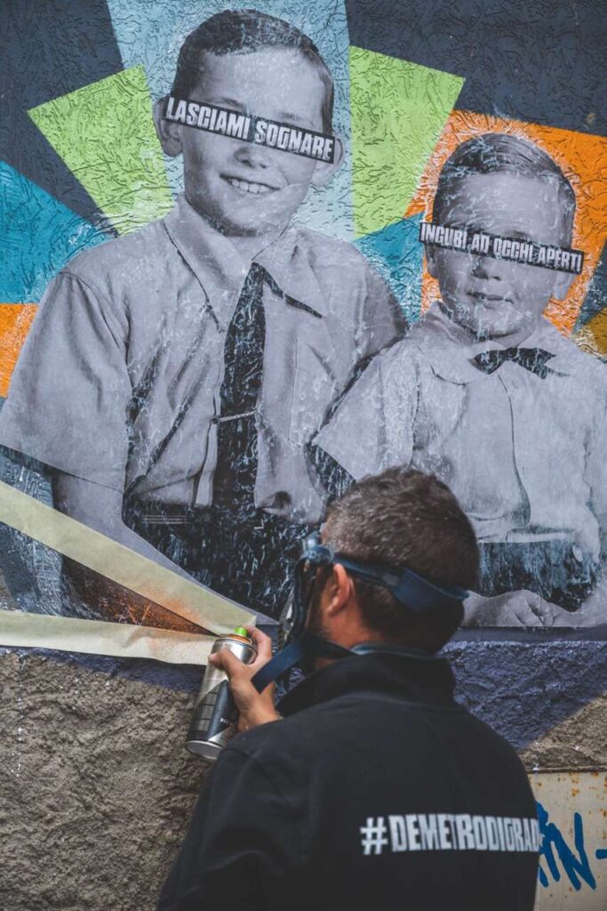 STREET ART – Brolo diventa un museo a cielo aperto con le opere di Demetrio Di Grado