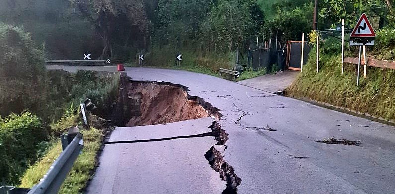 NASO – Maltempo sui Nebrodi, interrotta la 113 Capo d’Orlando – Randazzo
