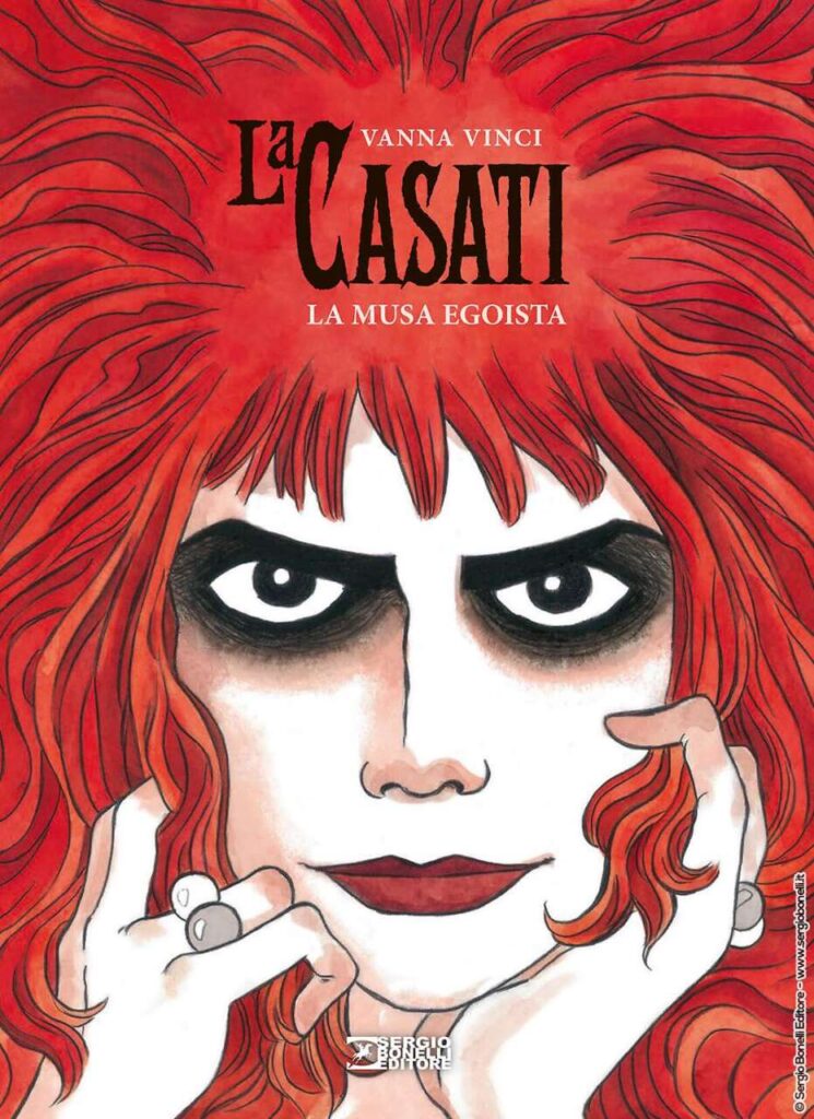 FUMETTI – Voluttà e Tenebra: Luisa Casati, la Diva che Fece dell’Arte un Sortilegio Vanna Vinci dipinge Luisa Casati: un’anima in fiamme tra arte, tenebra e bellezza immortale