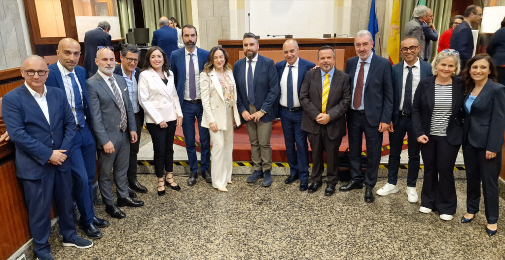 PALAZZO DEI LEONI – Si è insediato il Consiglio Metropolitano di Messina