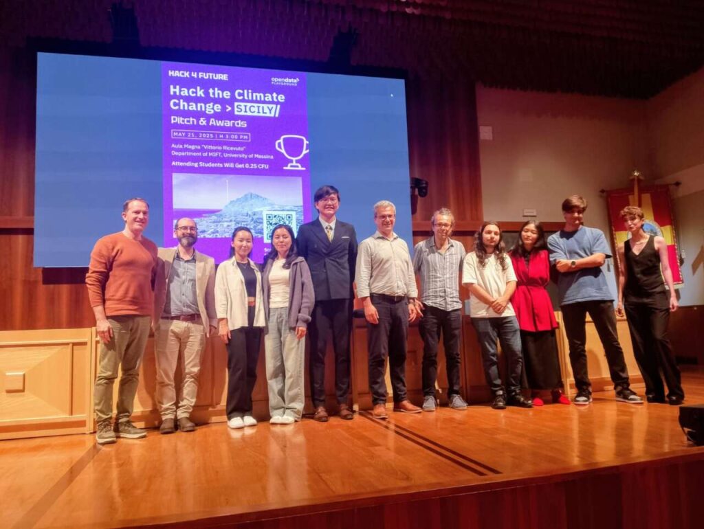 HACK4FUTURE 2025 – Hack the Climate Change – Sicily: si chiude a Messina la seconda edizione dell’hackathon interuniversitario dedicato ai cambiamenti climatici