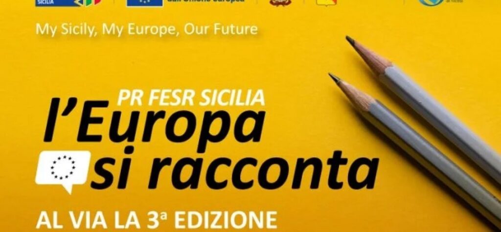 PREMIO GIORNALISTICO – “Fesr Sicilia: l’Europa si racconta”