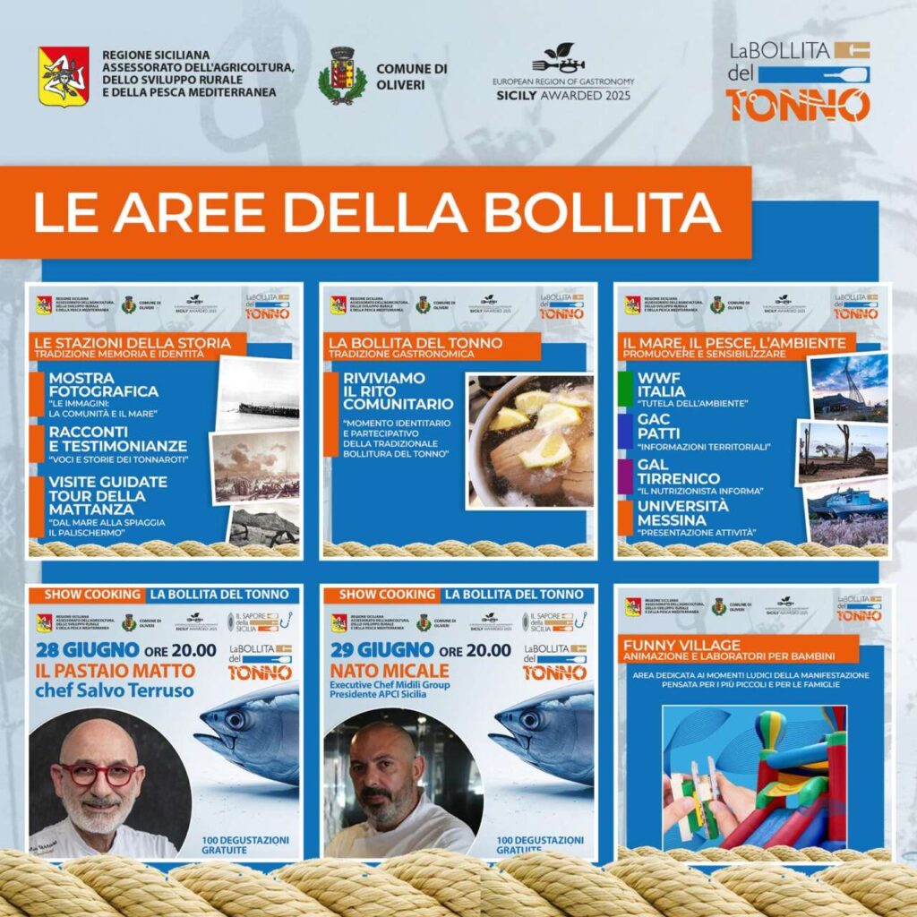OLIVERI – Da oggi la “Bollita del Tonno”