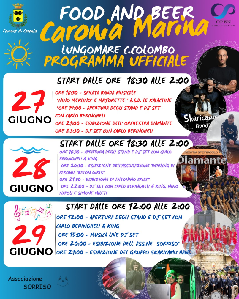 FOOD AN BEER – Al Borgo di Caronia Marina sarà festa