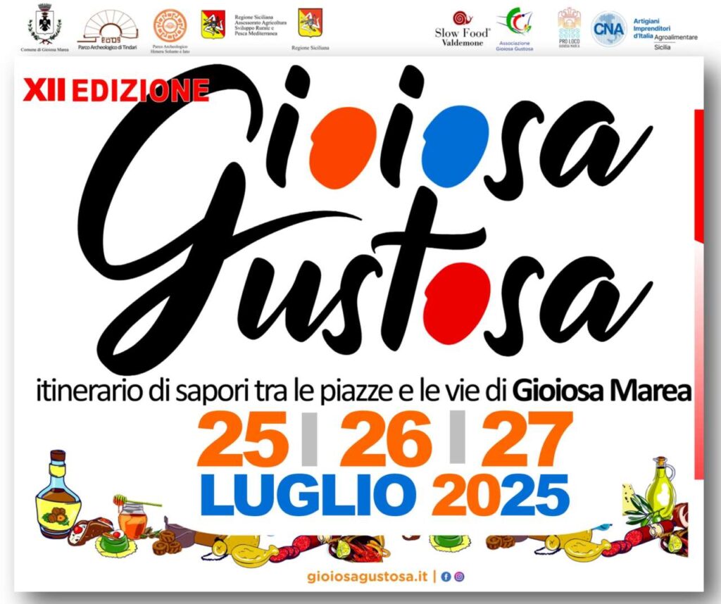GIOIOSA GUSTOSA 2025 – L’invito agli Espositori: vi aspettiamo a Gioiosa Marea!