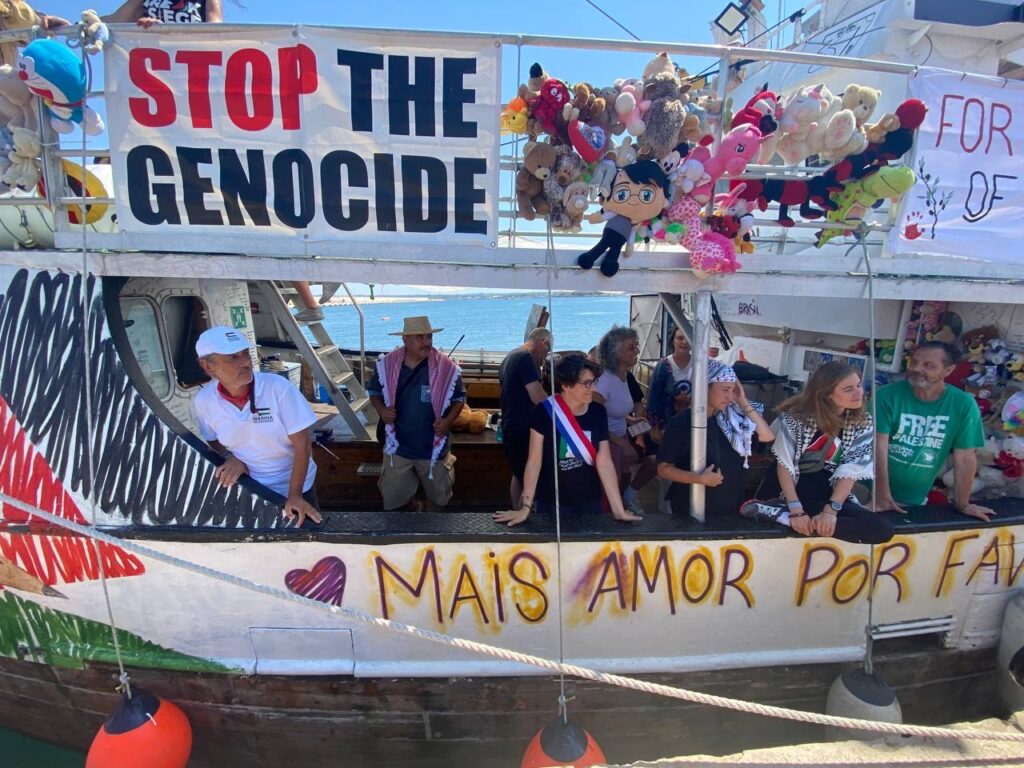 FREEDOM FLOTILLA – Il viaggio della “Handala” verso Gaza, con speranza e ottimismo