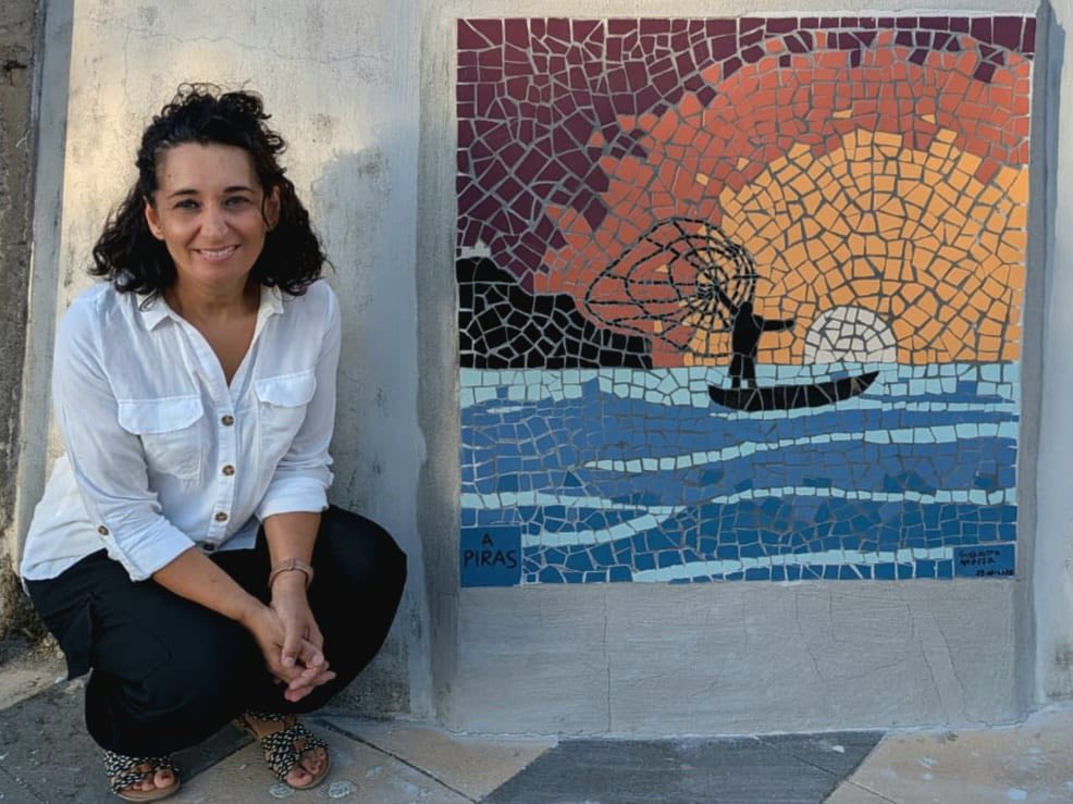 LABORATORIO D’ARTE DIFFUSA LABIRI – A Oliveri una nuova opera per ricordare Nino Spanò e il mare