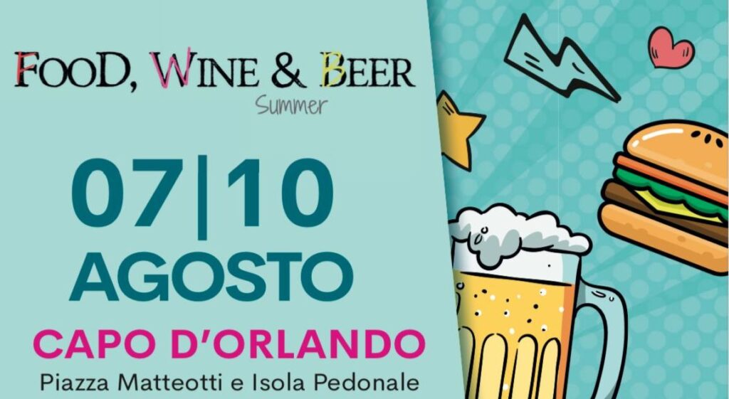 CAPO D’ORLANDO – Food Wine and Beer Summer – Sicily Beer Festival