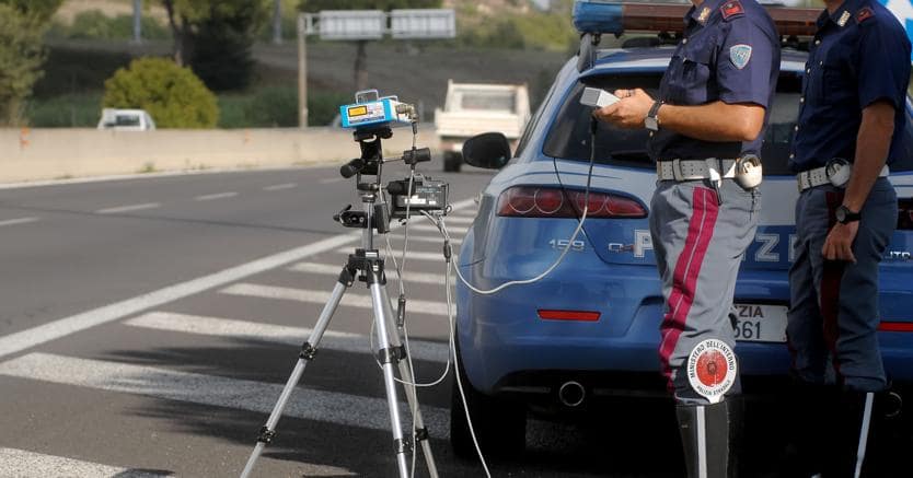 AUTOVELOX – I controlli della Polizia Stradale sulla A18 e sulla A20 fino al 27 luglio