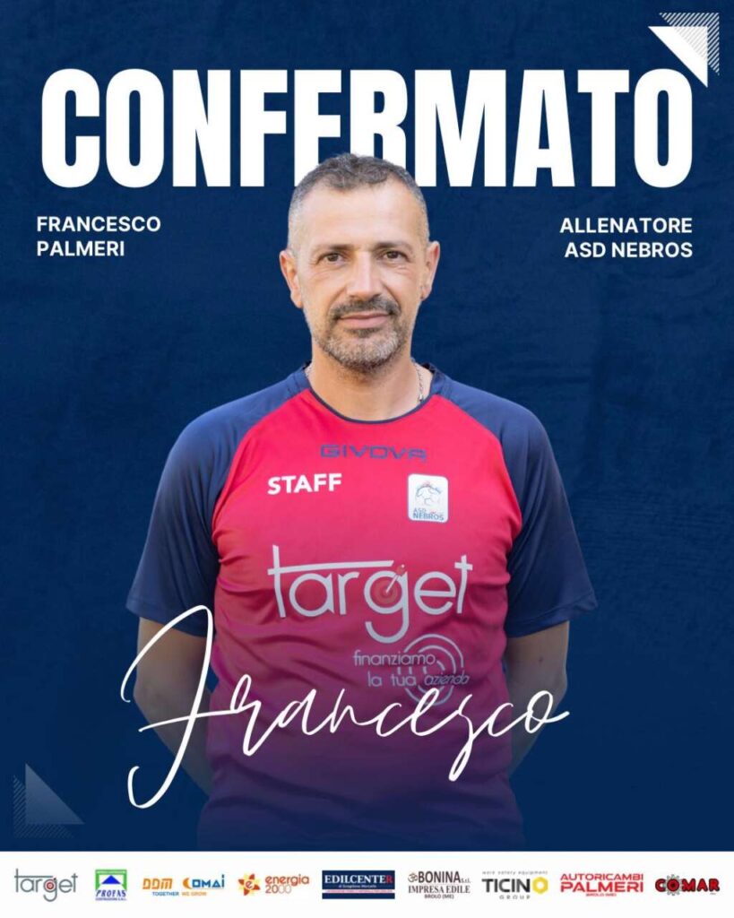 ASD NEBROS – Francesco Palmeri ancora al timone