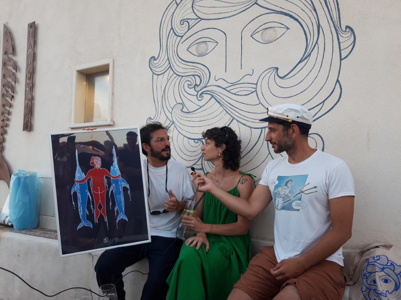 PENSIERI ILLUSTRATI – A Casa Peloro Art volge al termine “Strettosilenzio”, il viaggio illustrato per ascoltare e rispettare il mare