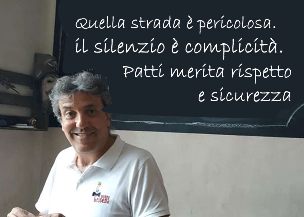 PATTI & SICUREZZA STRADALE – Lucio Melita, dopo la denuncia, lancia una petizione popolare