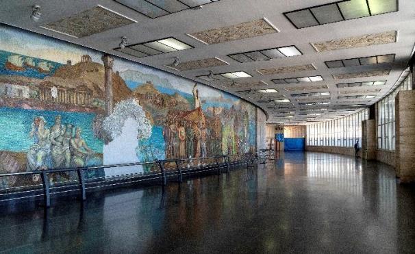CHICCHE DI FERRAGOSTO – A Messina, con “arte e connessione”: aperto il prezioso mosaico alla Stazione Marittima