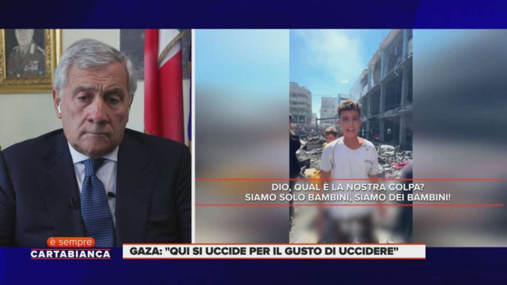 BALBETTARE – Tajani messo alle strette da Bianca Berlinguer