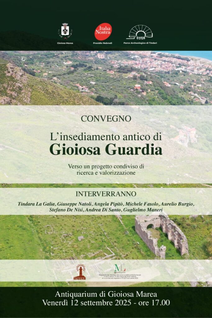 ITALIA NOSTRA NEBRODI – Riaccende i riflettori su Gioiosa Guardia: convegno e visita all’Antiquarium