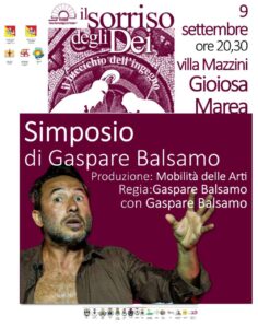 OGGI A GIOIOSA MAREA – In scena a Villa Mazzini “Simposio, il cunto d’amore dei cattivi pensieri”