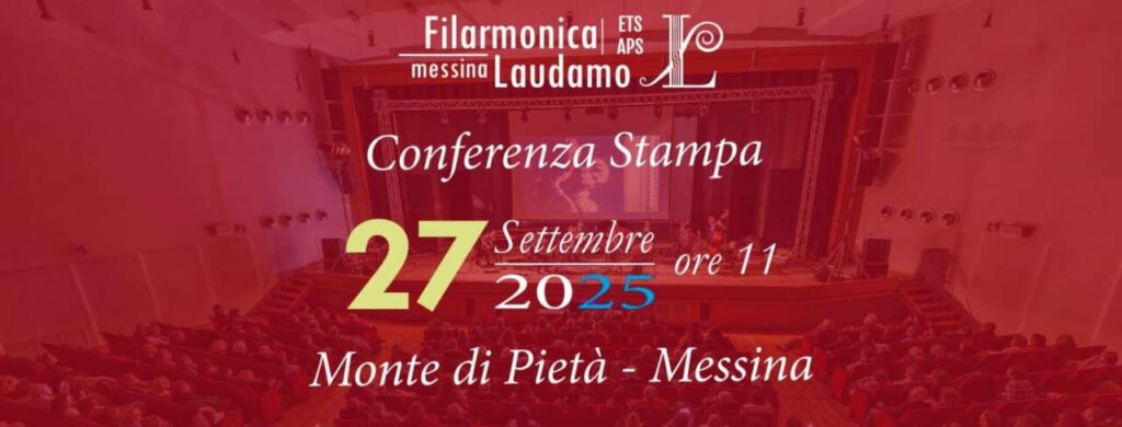 FILARMONICA LAUDAMO MESSINA – Sabato la presentazione della 105.ma stagione concertistica