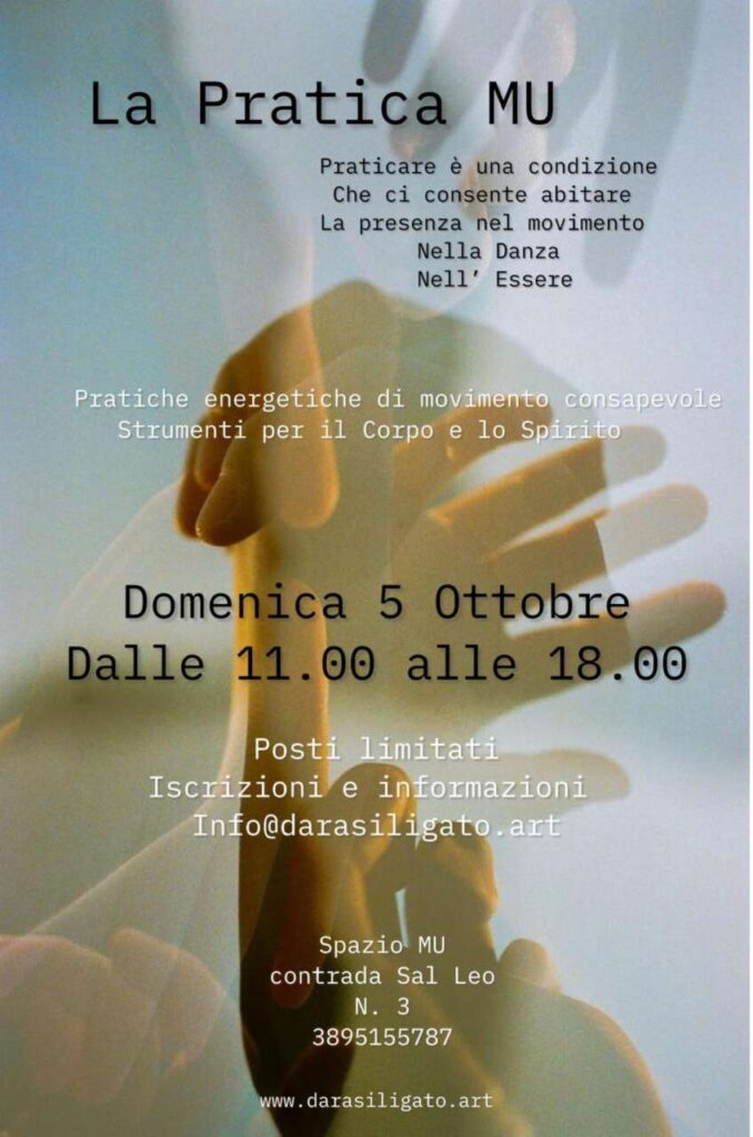 DARA SILIGATO – L’arte come rito, il corpo come paesaggio dell’anima