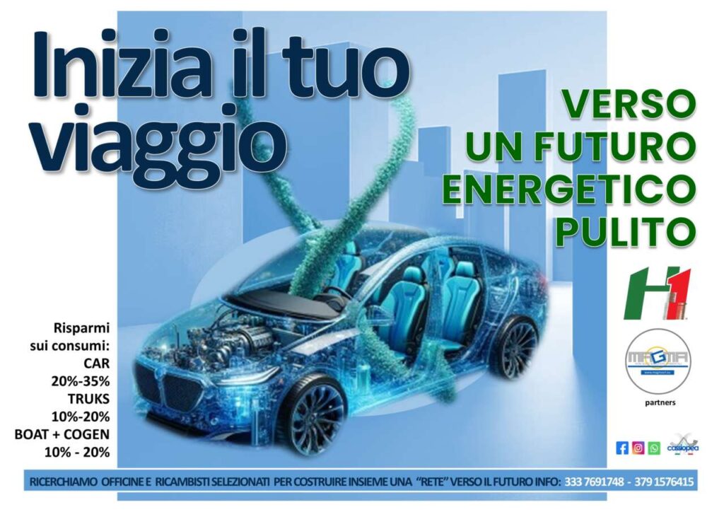 MAGMA & HTi1 – il kit che porta l’ossidrogeno nei motori di tutti i giorni