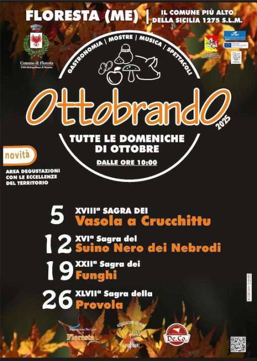 OTTOBRANDO 2025 – a Floresta torna la festa del gusto