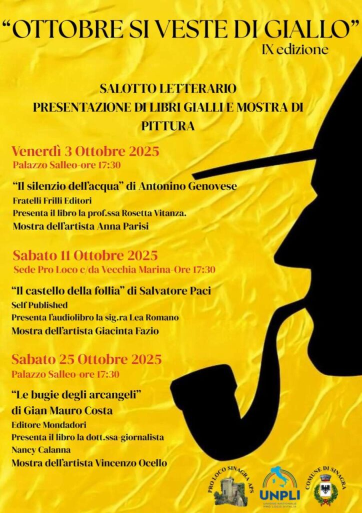 SINAGRA – Ottobre si veste di Giallo