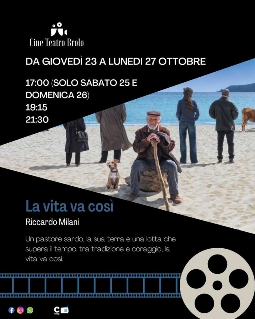 DA VEDERE – Al cinema di Brolo: “La Vita Va Così”