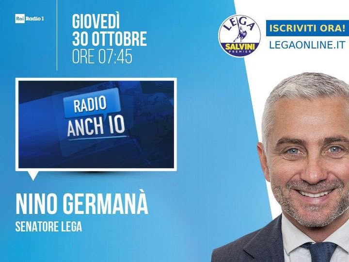 PONTE SULLO STRETTO – Germanà (Lega): siamo determinati a proseguire. Oggi ne parlerà a Radio Anch’Io
