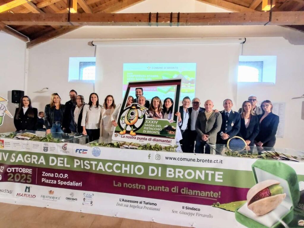BRONTE – Presentata la XXXIV sagra del pistacchio