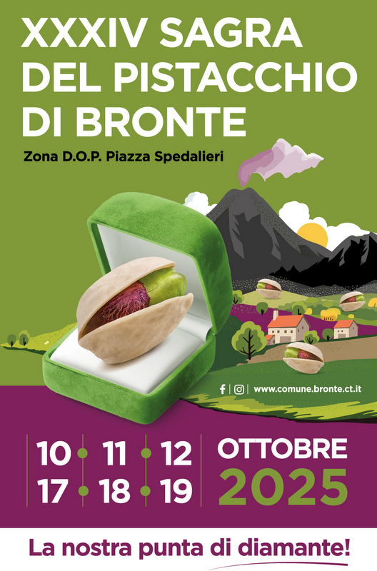 XXXIV SAGRA DEL PISTACCHIO – Venerdì la conferenza stampa di presentazione dell’evento