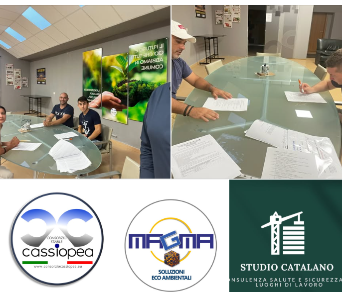 SICUREZZA SUL LAVORO – Aziende in formazione con Cassiopea, Magma e Studio Catalano