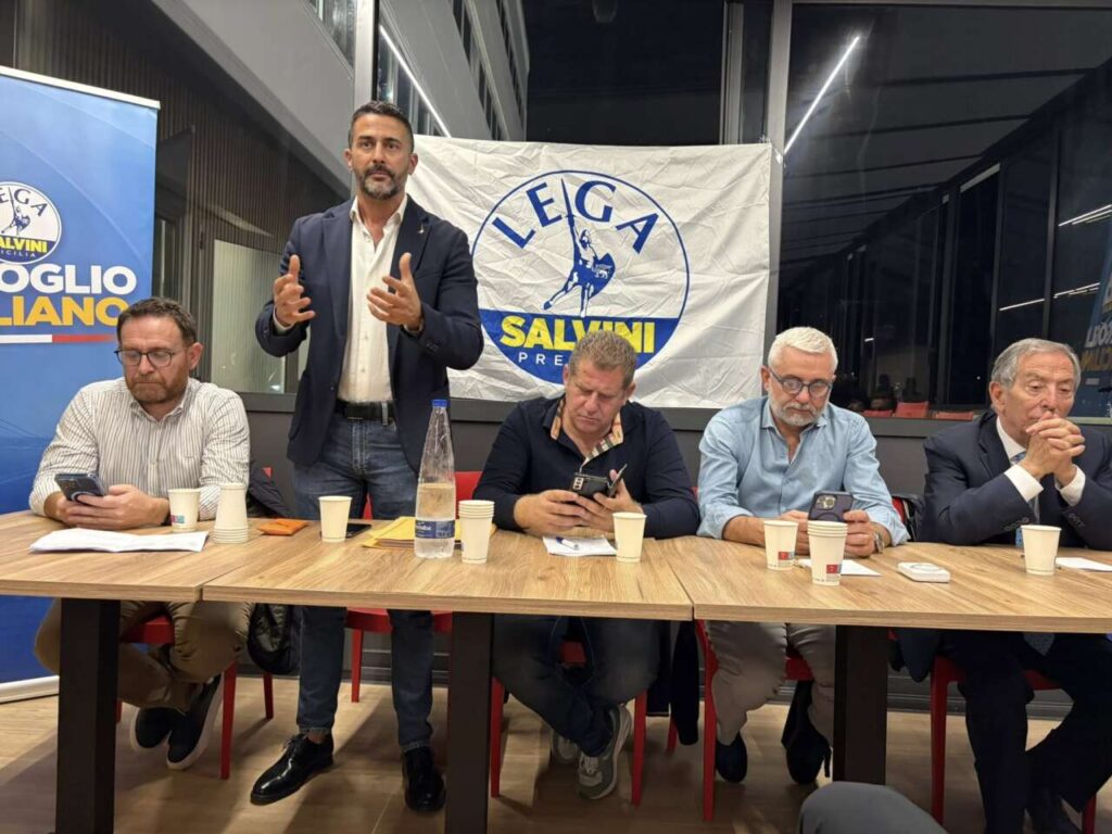 FLASH MOB DELLA LEGA – “Sì al Ponte sullo Stretto, non rubateci il futuro”