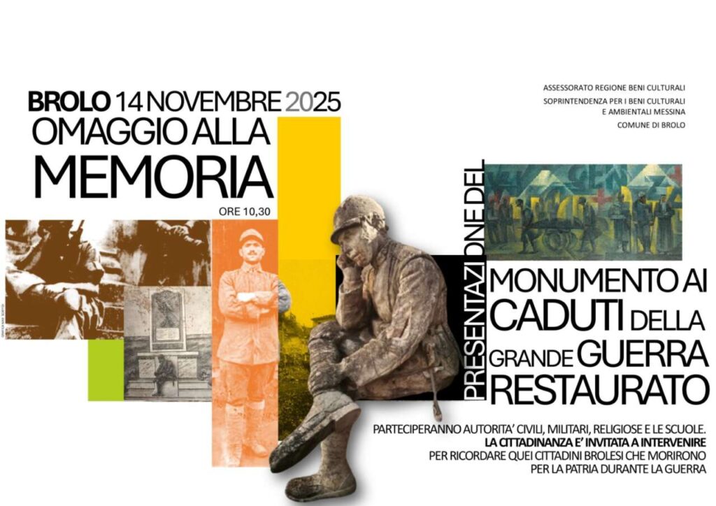 BROLO – Venerdì la “festa” per il restauro del Monumento ai Caduti