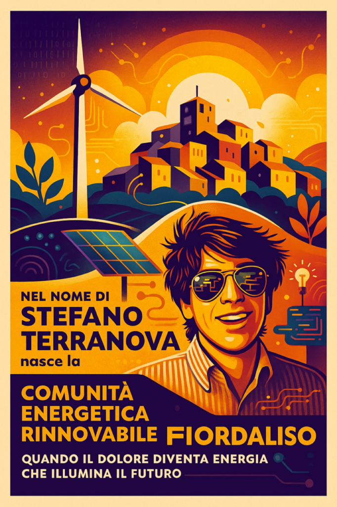 “FIORDALISO” – Dall’amore di una famiglia nasce la Comunità Energetica in memoria di Stefano Terranova