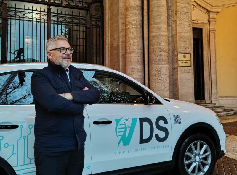 VDS – Vehicle Disinfection System, la tecnologia sviluppata dalla startup italiana Ofiuco M19, sotto i riflettori di Forbes.it
