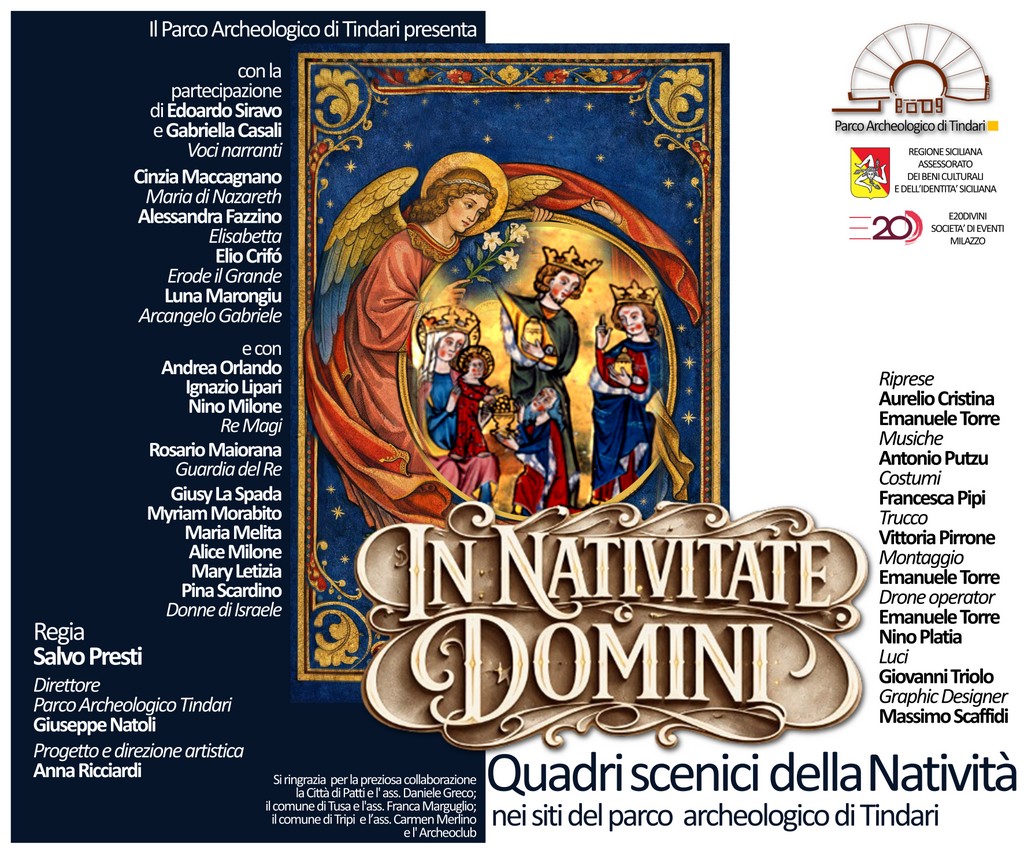 IN NATIVITATE DOMINI – Il Natale si racconta tra cinema, teatro e i paesaggi del Parco archeologico di Tindari