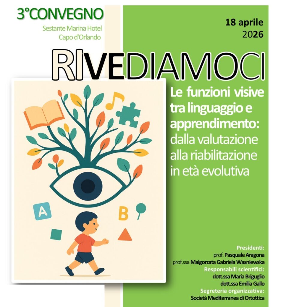 RI-VEDIAMOCI 2026: a Capo d’Orlando la terza edizione del convegno sulle funzioni visive tra linguaggio e apprendimento