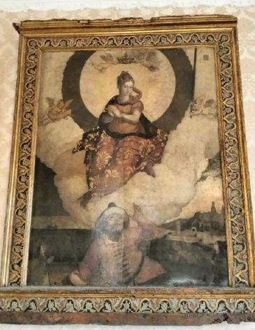PATTI – Italia Nostra chiede il restauro del dipinto di Santa Caterina d’Alessandria