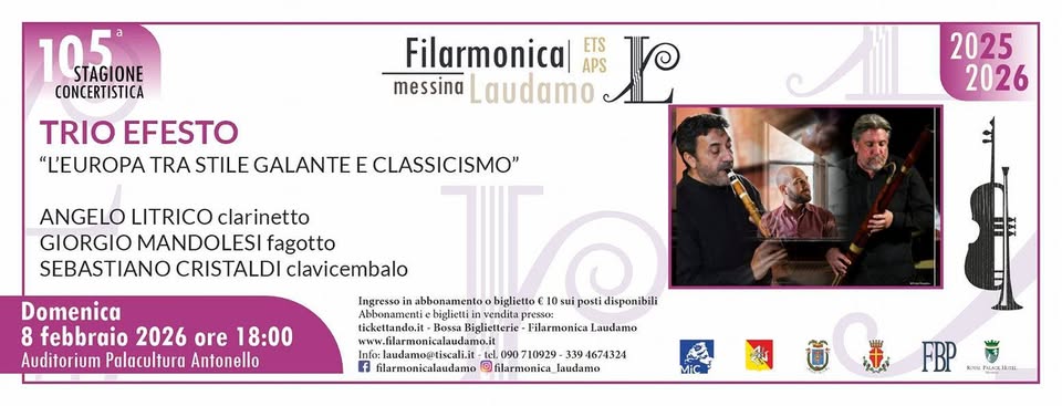 TRIO EFESTO – “L’Europa tra stile galante e classicismo”
