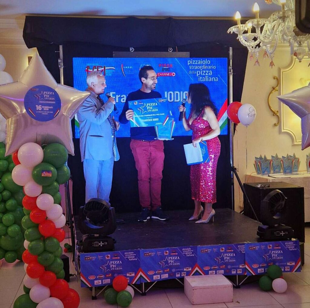 FRANCESCO IODICE – Tra i premiati ai Pizza Pic Awards: talento, sacrificio e passione dietro “L’Oro di Napoli” di Brolo