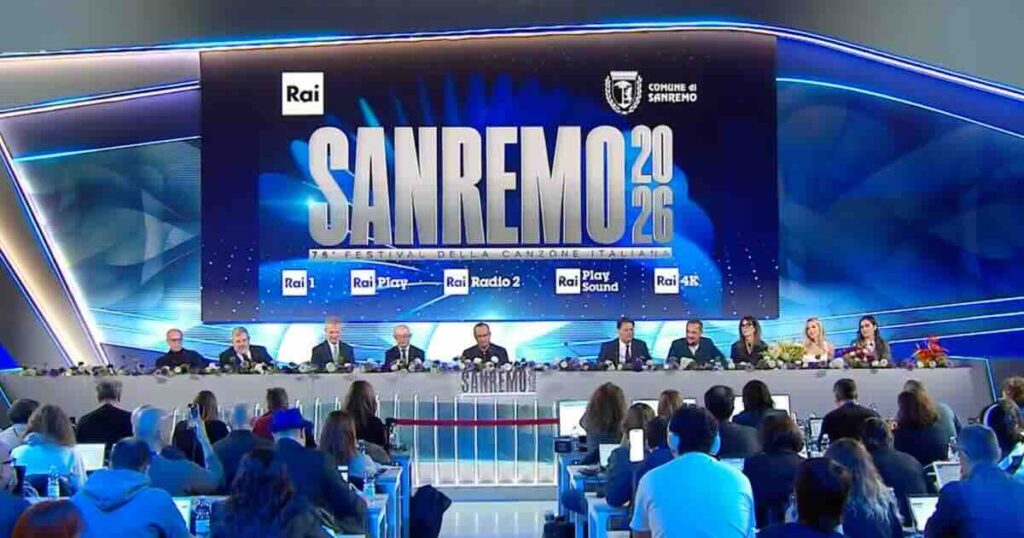 SANREMO 2026 – Ecco la scaletta della serata Cover