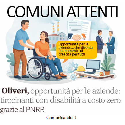 COMUNE DI OLIVERI – Quando l’inclusione lavorativa diventa investimento sociale
