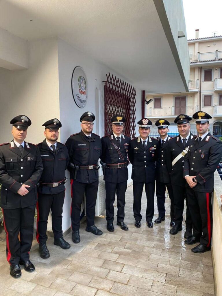CARABINIERI – A Patti e Brolo la visita del comandante della Legione “Sicilia”, Generale Ubaldo Del Monaco