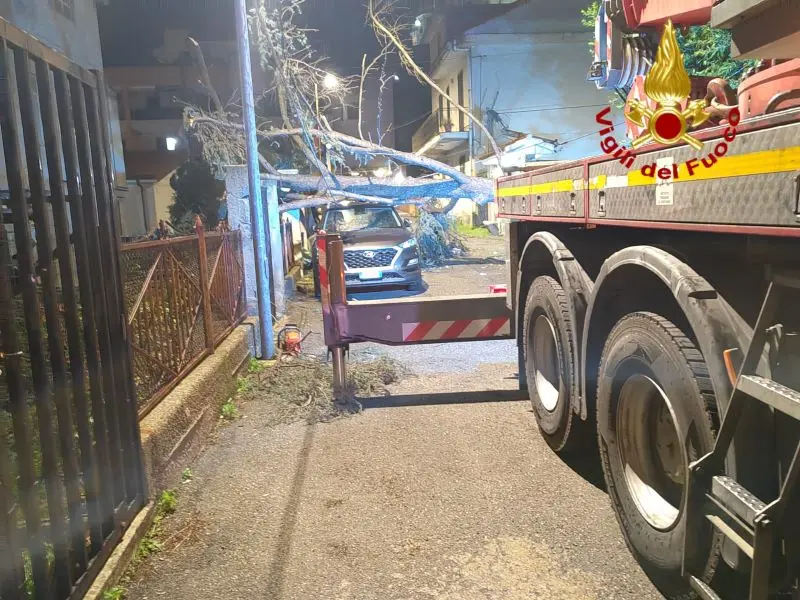 MALTEMPO –  Sulla costa tirrenica: chiusure e danni tra Capo d’Orlando, Patti e Messina